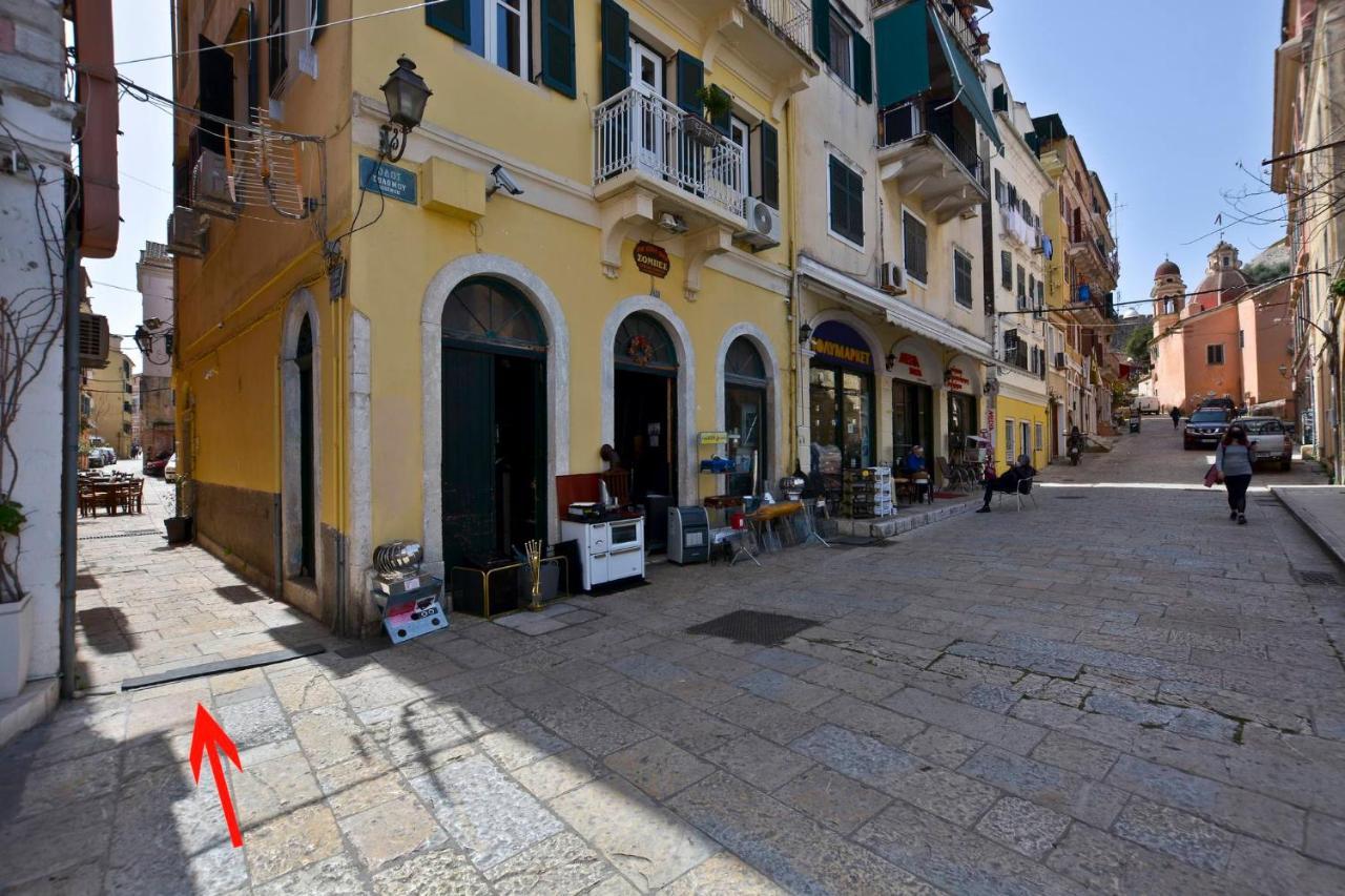 Corfu Town Central Apartment Exterior foto