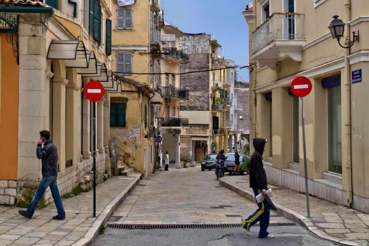Corfu Town Central Apartment Exterior foto